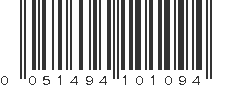 UPC 051494101094