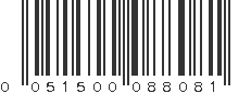 UPC 051500088081