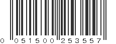 UPC 051500253557