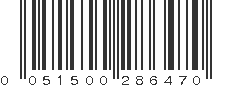 UPC 051500286470