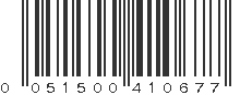 UPC 051500410677