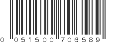 UPC 051500706589