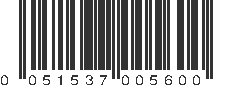 UPC 051537005600