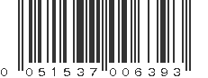 UPC 051537006393