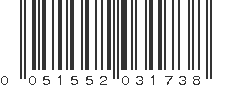 UPC 051552031738