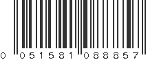 UPC 051581088857