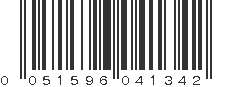 UPC 051596041342