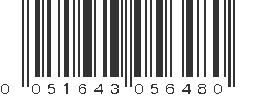 UPC 051643056480