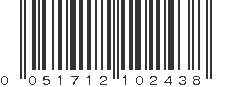 UPC 051712102438