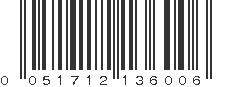 UPC 051712136006