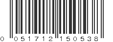 UPC 051712150538