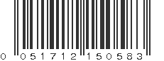 UPC 051712150583