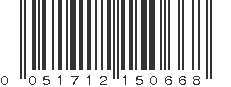 UPC 051712150668