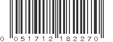 UPC 051712182270