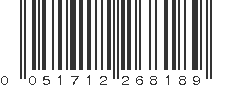 UPC 051712268189