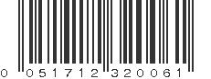 UPC 051712320061