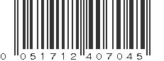 UPC 051712407045