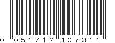 UPC 051712407311