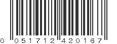 UPC 051712420167