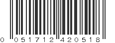 UPC 051712420518