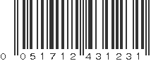 UPC 051712431231