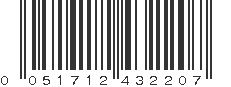 UPC 051712432207