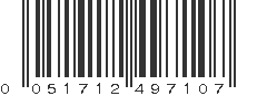 UPC 051712497107