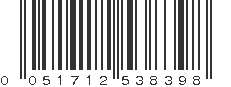 UPC 051712538398