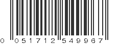 UPC 051712549967