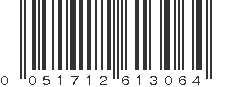 UPC 051712613064