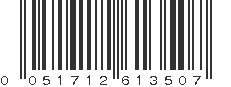 UPC 051712613507