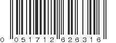 UPC 051712626316