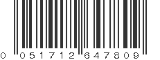 UPC 051712647809