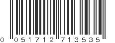 UPC 051712713535