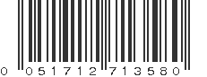 UPC 051712713580