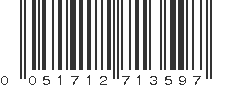 UPC 051712713597