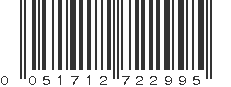 UPC 051712722995