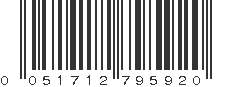 UPC 051712795920