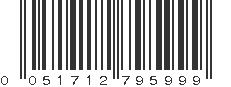 UPC 051712795999