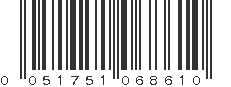 UPC 051751068610