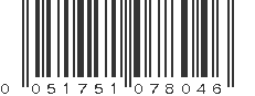 UPC 051751078046