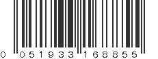 UPC 051933168855