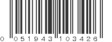 UPC 051943103426