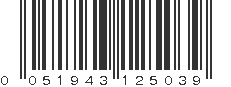 UPC 051943125039