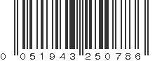 UPC 051943250786