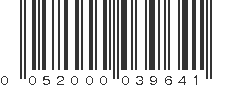 UPC 052000039641