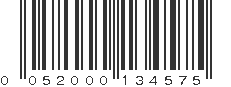 UPC 052000134575