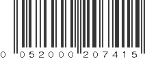 UPC 052000207415