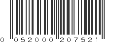 UPC 052000207521