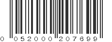 UPC 052000207699